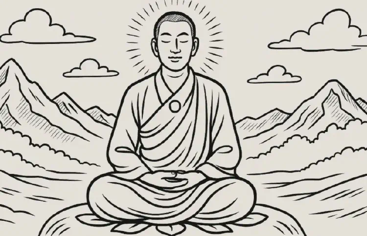 Settling the body, speech, and mind