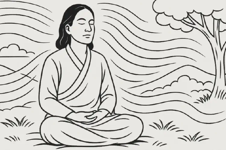Non-meditation as meditation