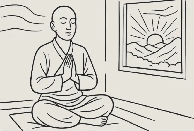 Morning awakening and setting intention
