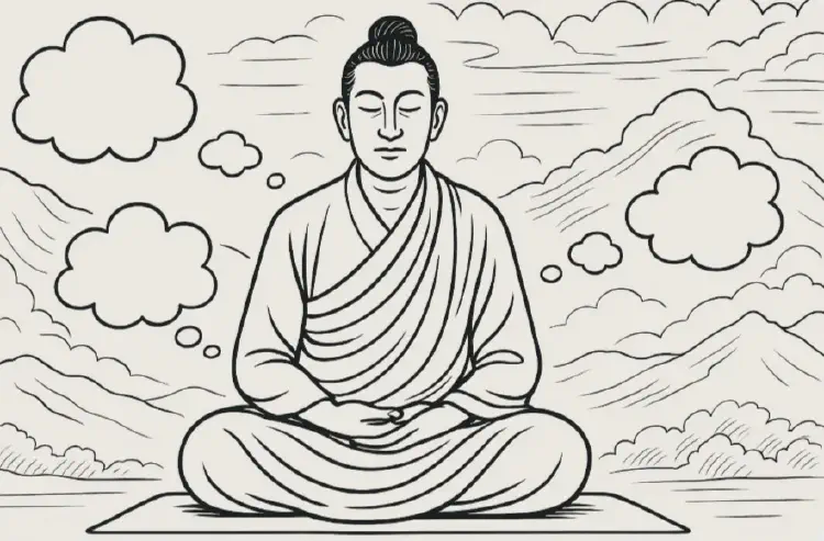 Self-liberation of thoughts