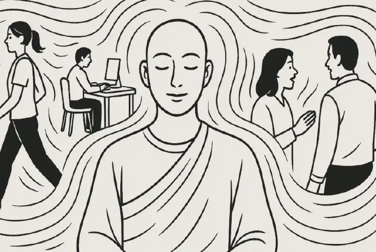 Sustaining rigpa throughout the day